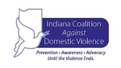 Indiana Coalition Against Domestic Violence Logo